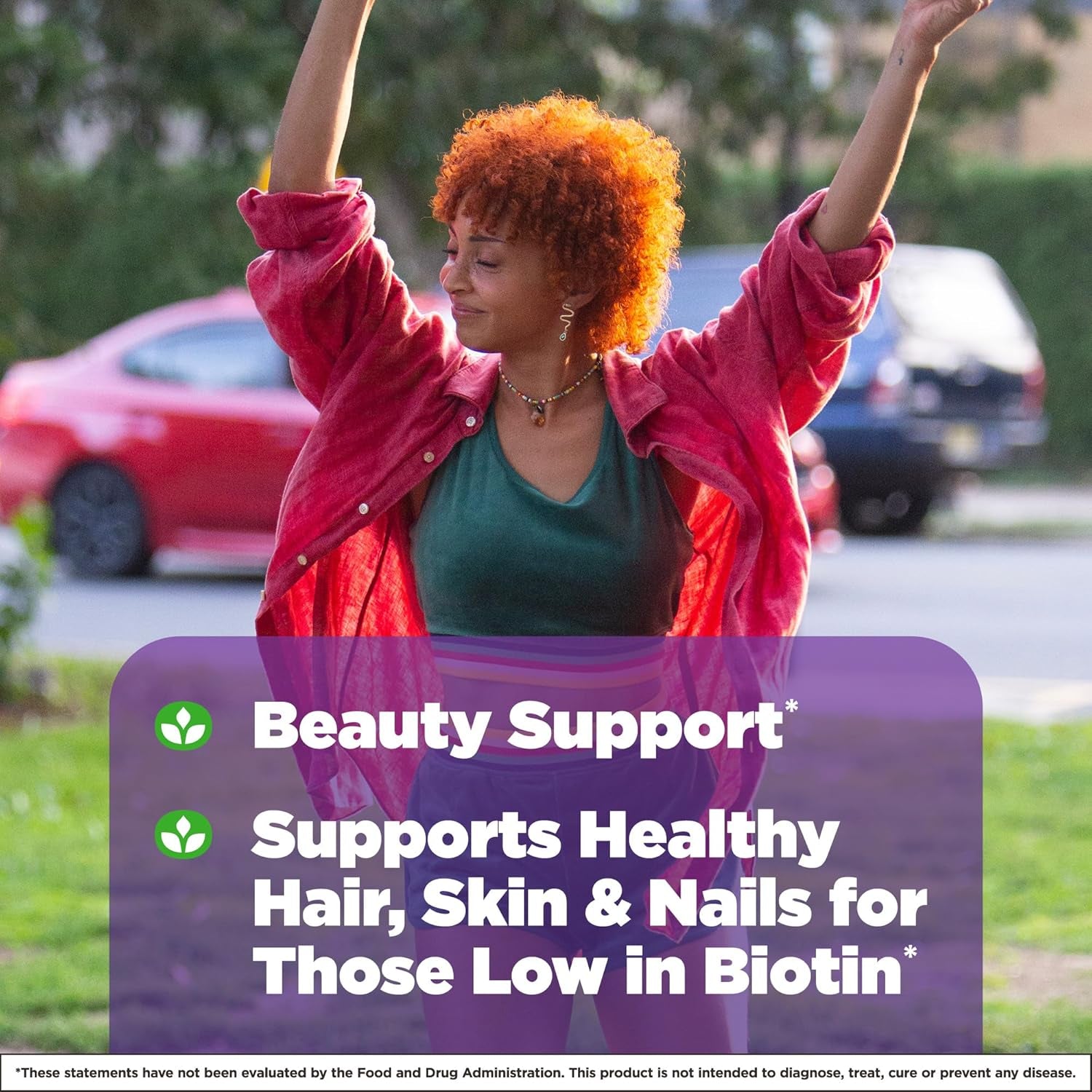 Biotin 10000Mcg, 4X Faster Dissolve Supplement for Healthy Hair, Skin and Nails for Those Low in Biotin, plus Energy Metabolism Support, 60 Tablets, up to a 60 Day Supply