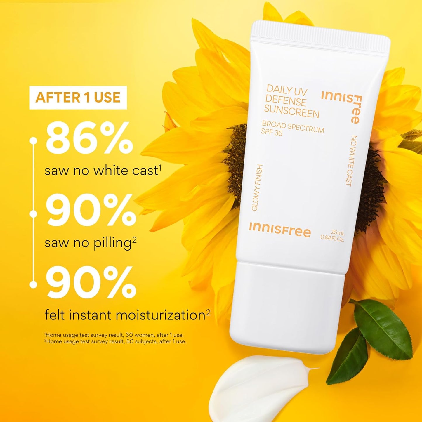 Daily UV Defense SPF 36 – Korean Face Sunscreen, Invisible Finish, Broad Spectrum, No White Cast, Lightweight, Hydrating