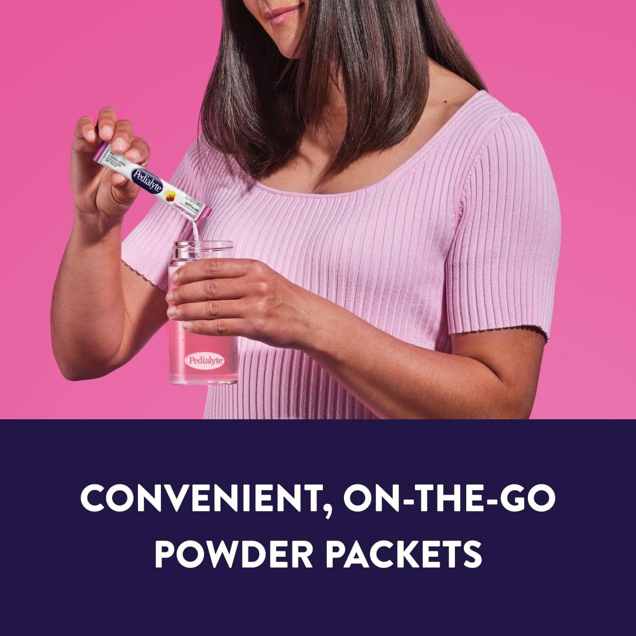 Electrolyte Powder | Hydration Drink for Kids & Adults | Variety Pack: Grape, Strawberry Lemonade, and Orange, 24 Powder Packets