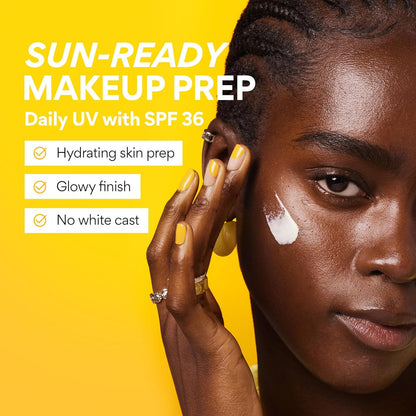 Daily UV Defense SPF 36 – Korean Face Sunscreen, Invisible Finish, Broad Spectrum, No White Cast, Lightweight, Hydrating