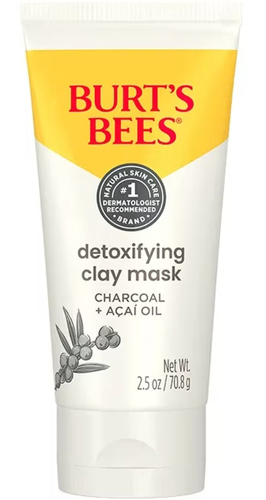 Burts Bees Detoxifying Clay Mask, 2.5 Oz