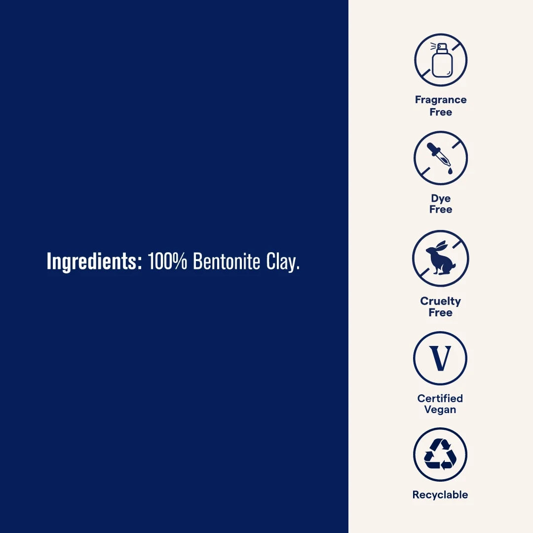 Minerals Bentonite Clay - Bentonite Clay Mask for Clear Skin - Face & Body Mask - Deep Cleaning - Remove Impurities - 100% Natural - 16 Oz (15 Servings)
