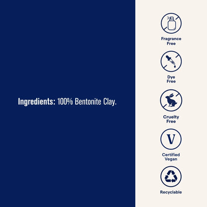 Minerals Bentonite Clay - Bentonite Clay Mask for Clear Skin - Face & Body Mask - Deep Cleaning - Remove Impurities - 100% Natural - 16 Oz (15 Servings)