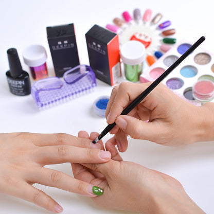 Handle Grip Nail Brush, Fingernail Scrub Cleaning Brushes for Toes and Nails Cleaner, Pedicure Brushes for Men and Women 4 Pack