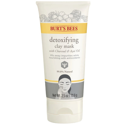 Burts Bees Detoxifying Clay Mask, 2.5 Oz